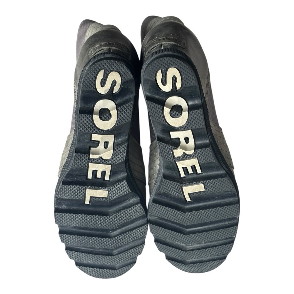 Sorel Lexie Wedge waterproof upper lace up in Quarry grey color | Size 7 - Picture 8 of 16